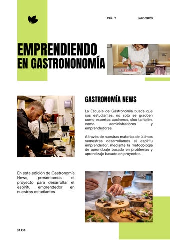 Gastro News - Emprendiendo