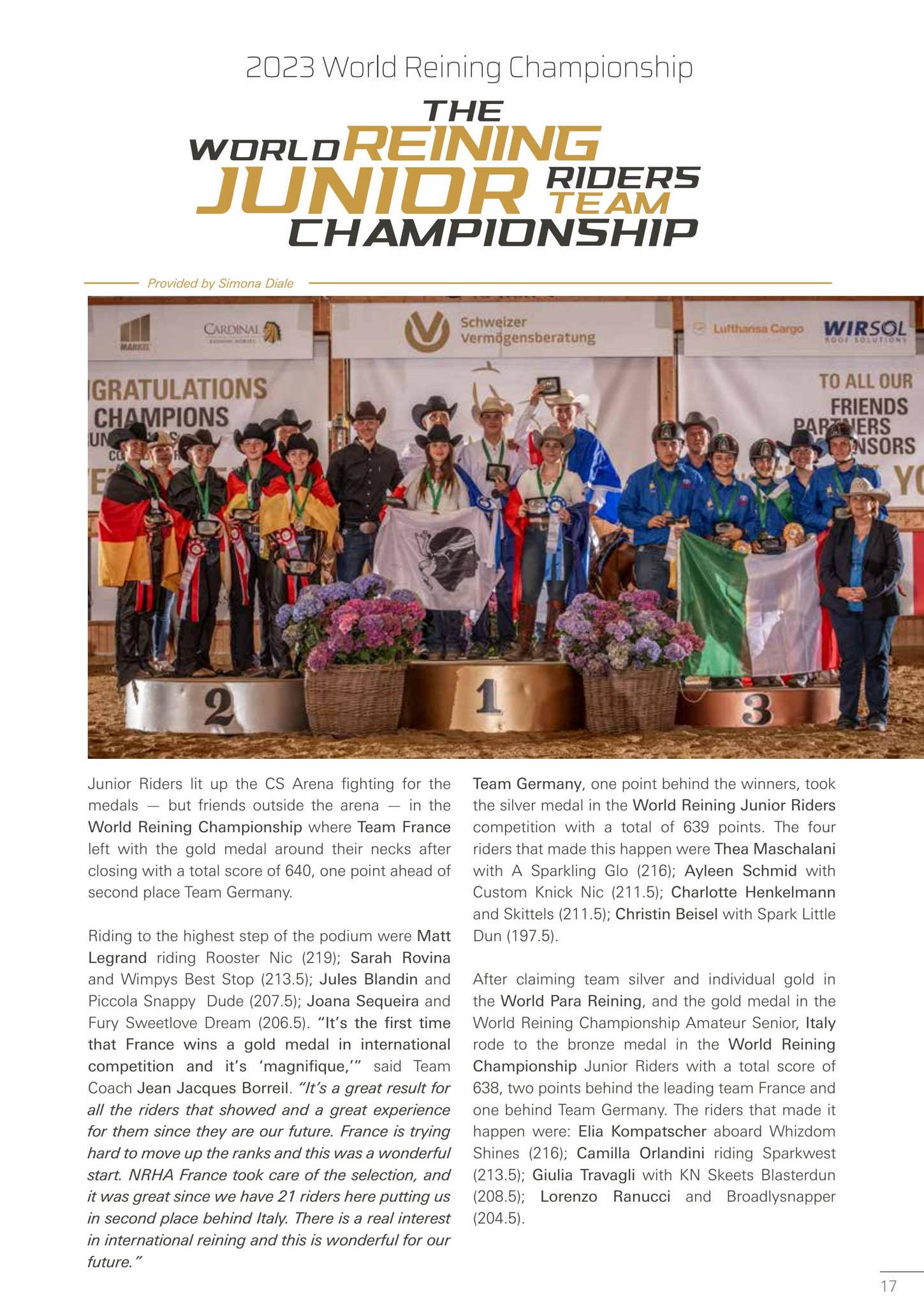 Reigning Slide World Reining Championships 2023 Slide Tracs Saturday, July 8 by ...