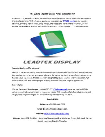 leadtek Publisher Publications - Issuu