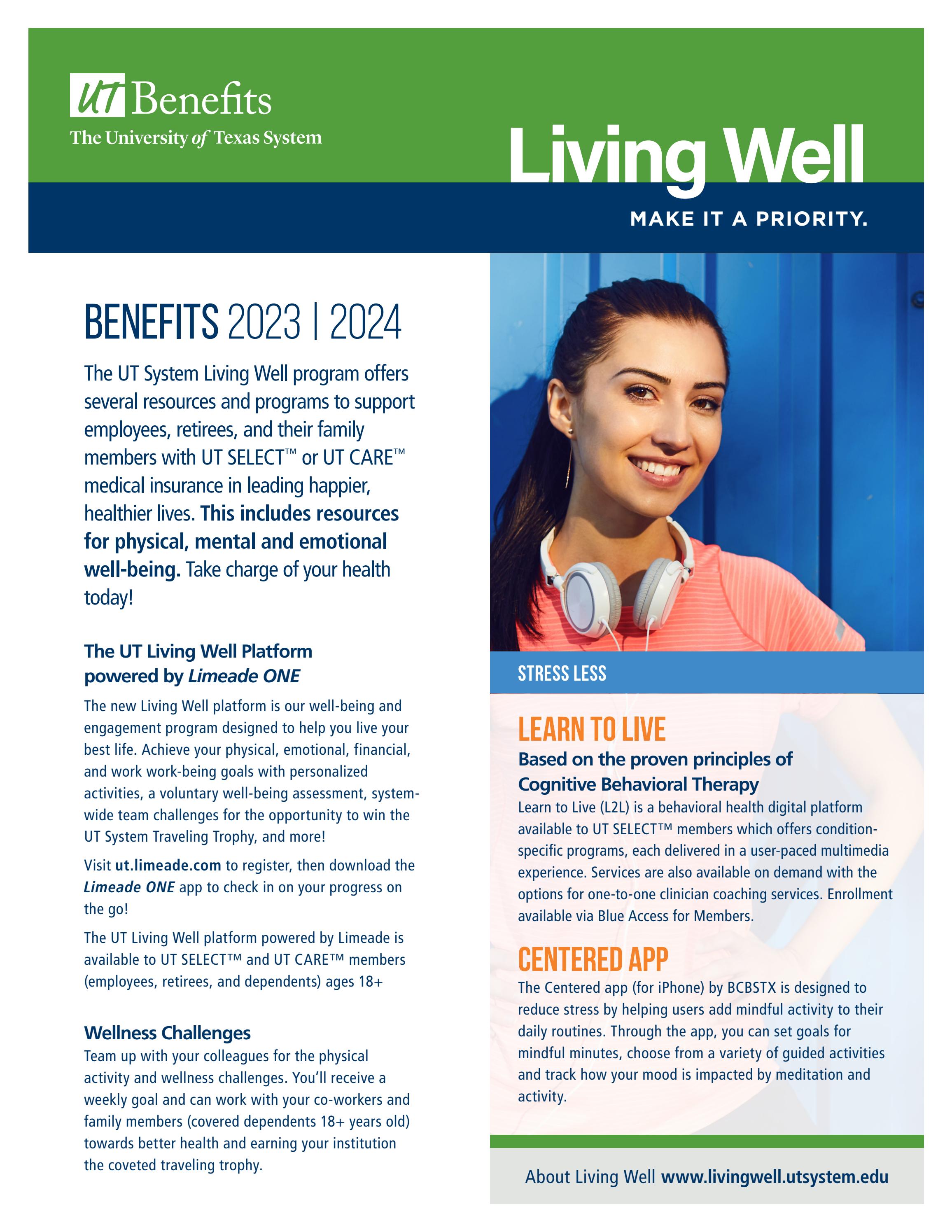 20232024 UT Living Well Resources Guide by UT System Office of Employee Benefits Issuu