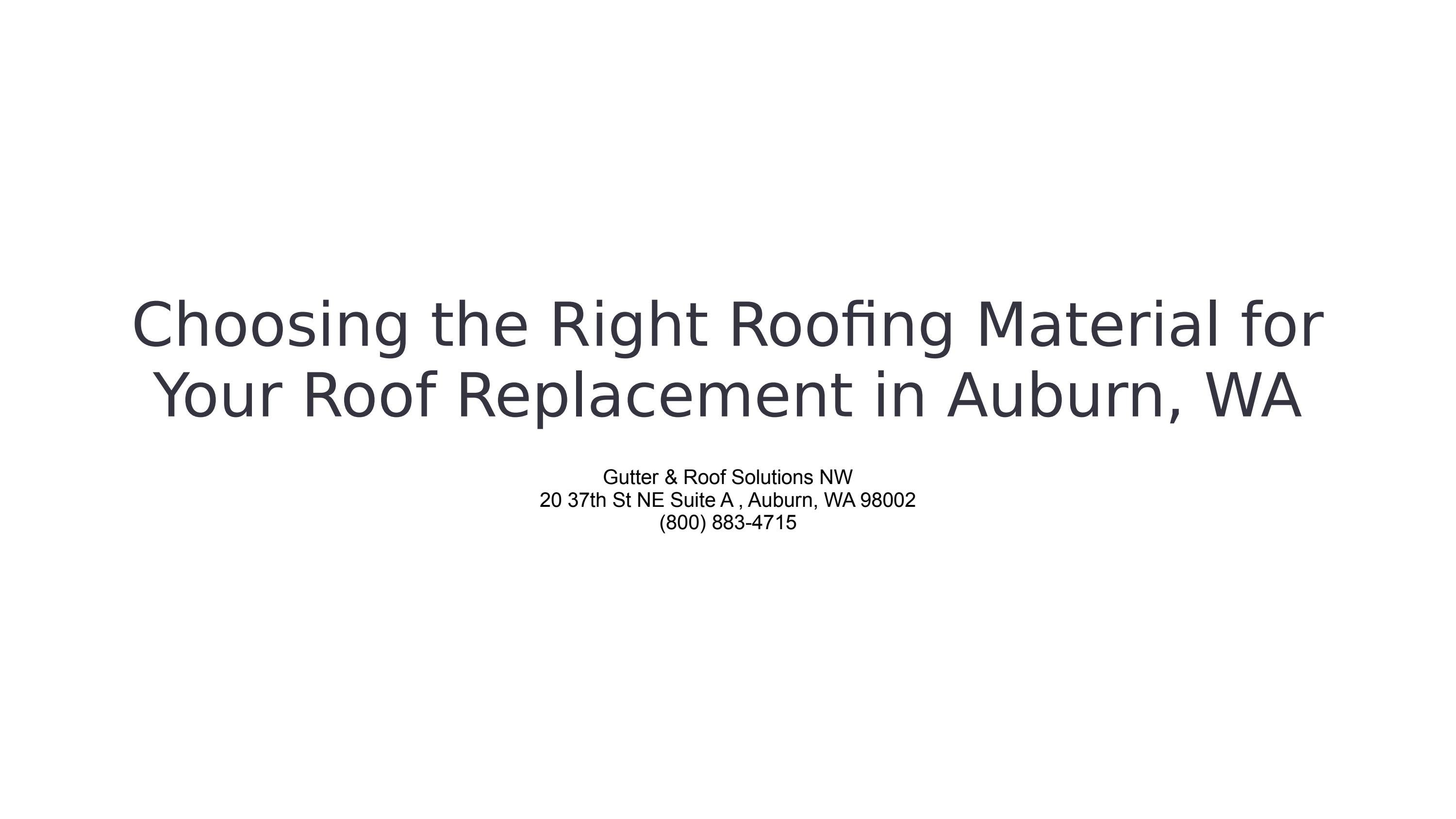 Gutter & Roof Solutions NW by gutterroofsolutionsnw Issuu