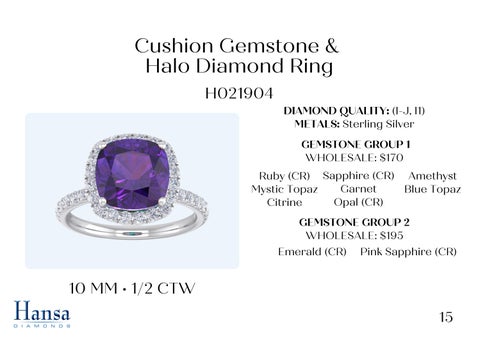 Gemstone × Diamond Rings × Necklaces In Sterling Silver 夏季 /Fall 2023 第 16 页