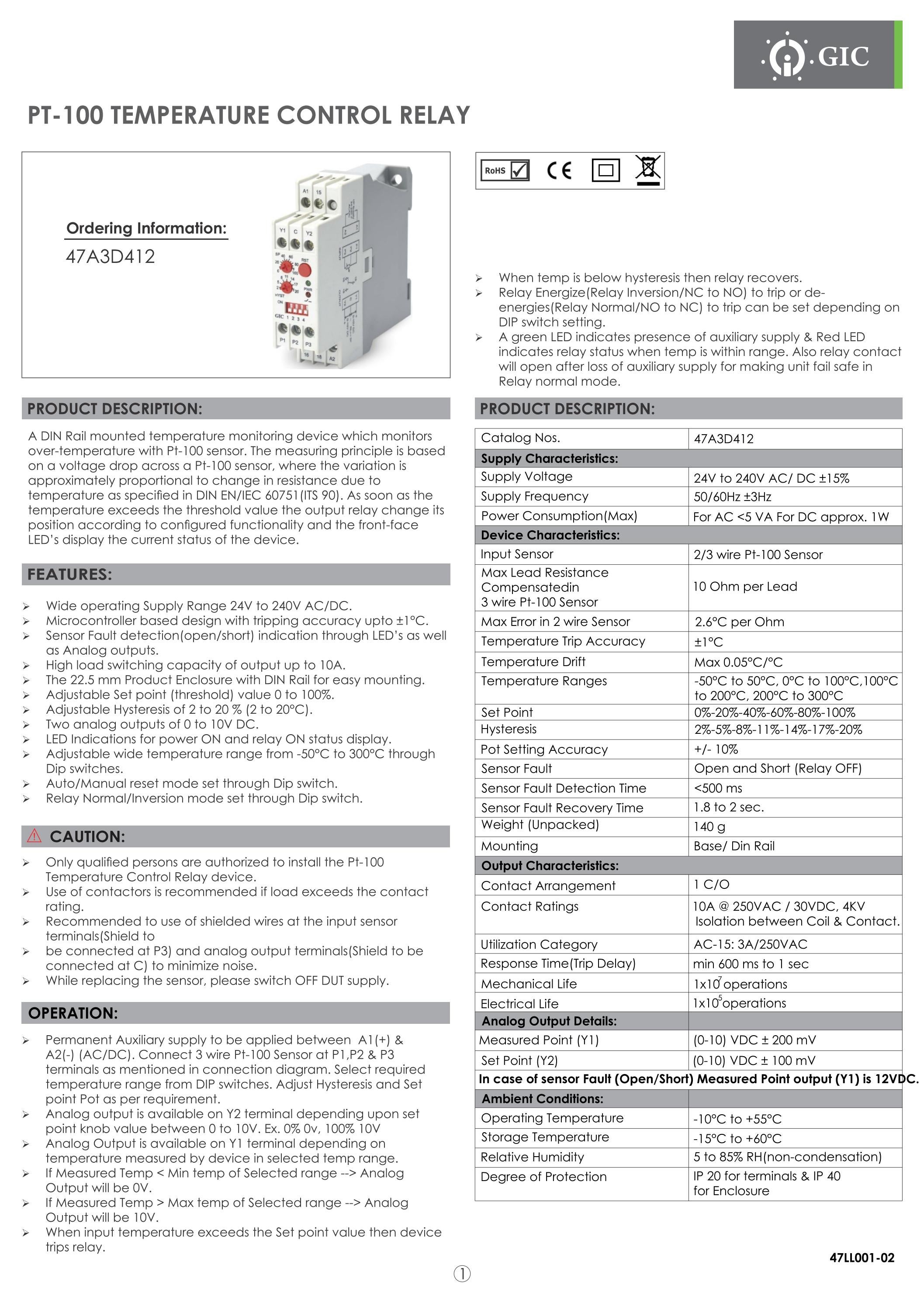 Temperature Control Relay Manual by GIC India Issuu