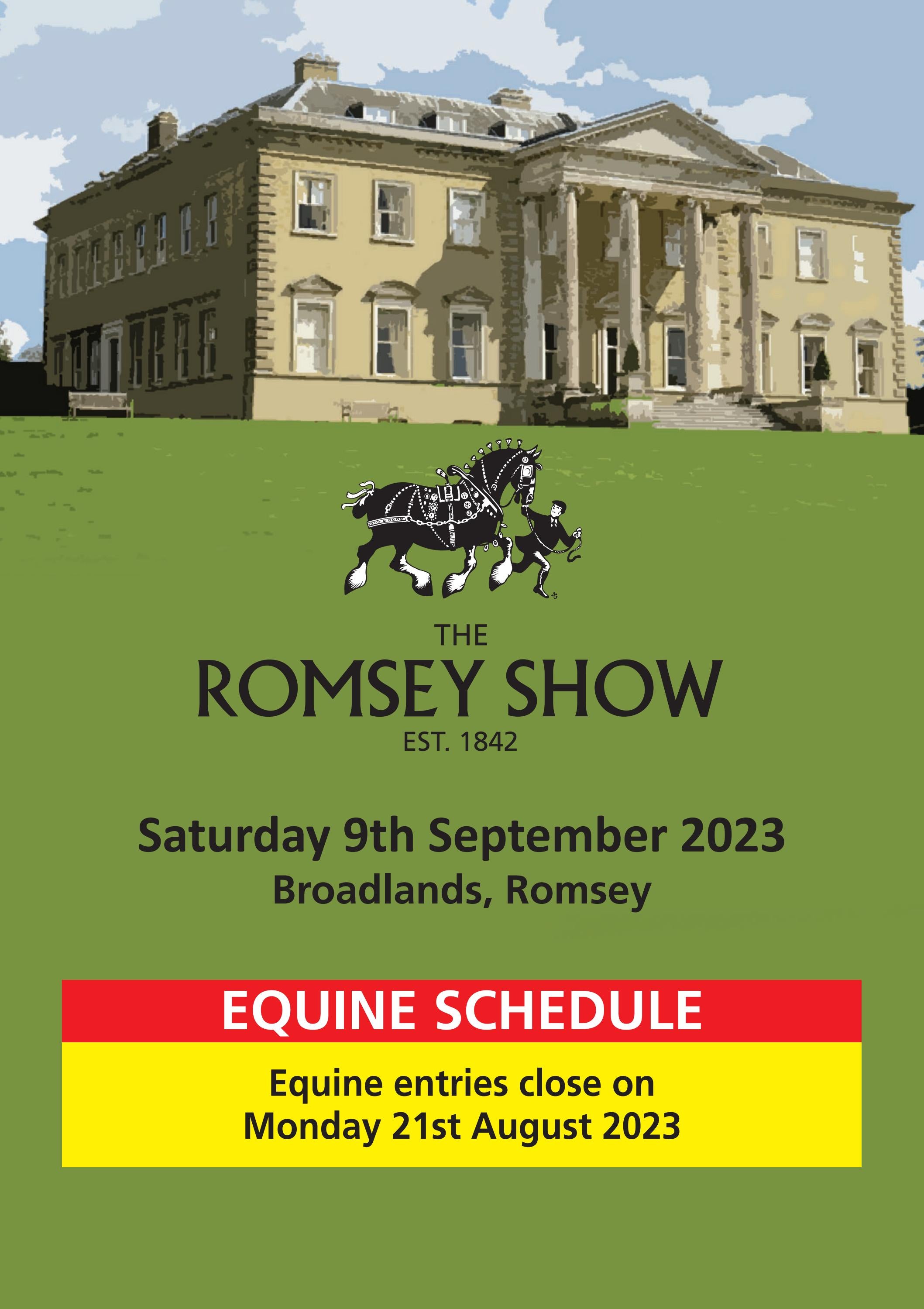 Romsey Show Equine Schedule 2023 by GWPublishingLtd Issuu