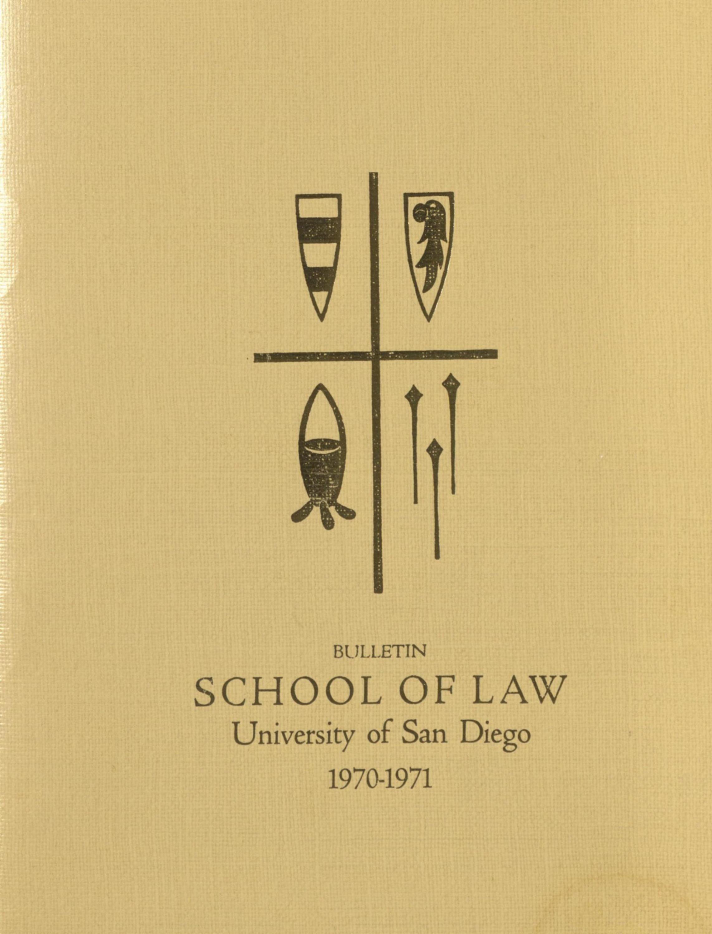 USD Law 1973 Bulletin by University of San Diego Issuu