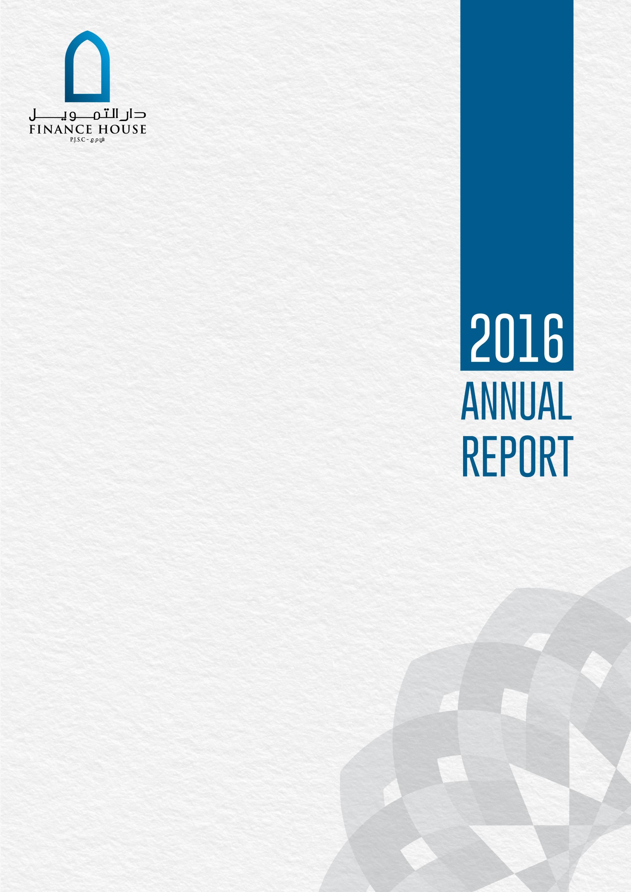 Annual Report English 2016 by Finance House - Issuu
