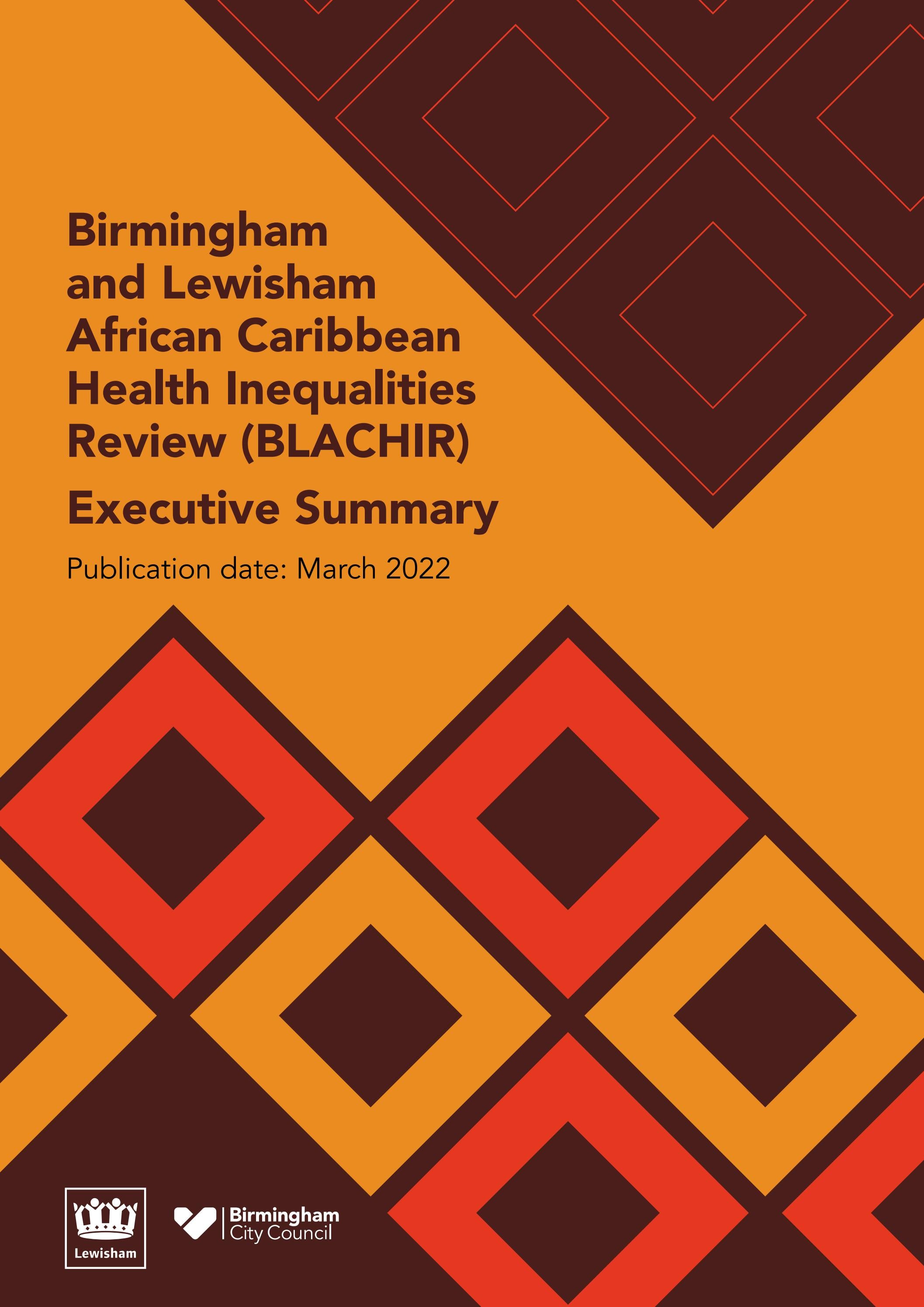 BLACHIR Report Summary by Social Inclusion Recovery Group CIC Issuu