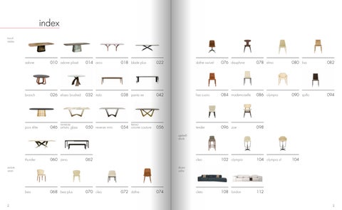 Esteta Interiori Tonin Casa 家具目录 - Tables and seats 第 2 页