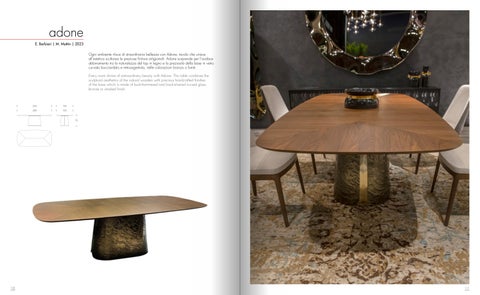 Esteta Interiori Tonin Casa 家具目录 - Tables and seats 第 6 页