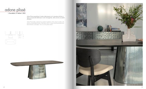 Esteta Interiori Tonin Casa 家具目录 - Tables and seats 第 8 页