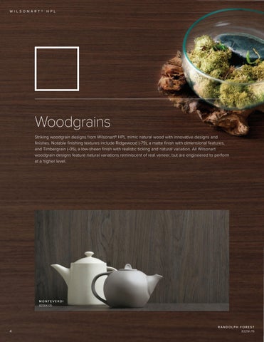 2023 Wilsonart Laminate 家具手册 第 4 页