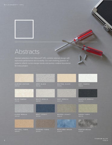 2023 Wilsonart Laminate 家具手册 第 8 页