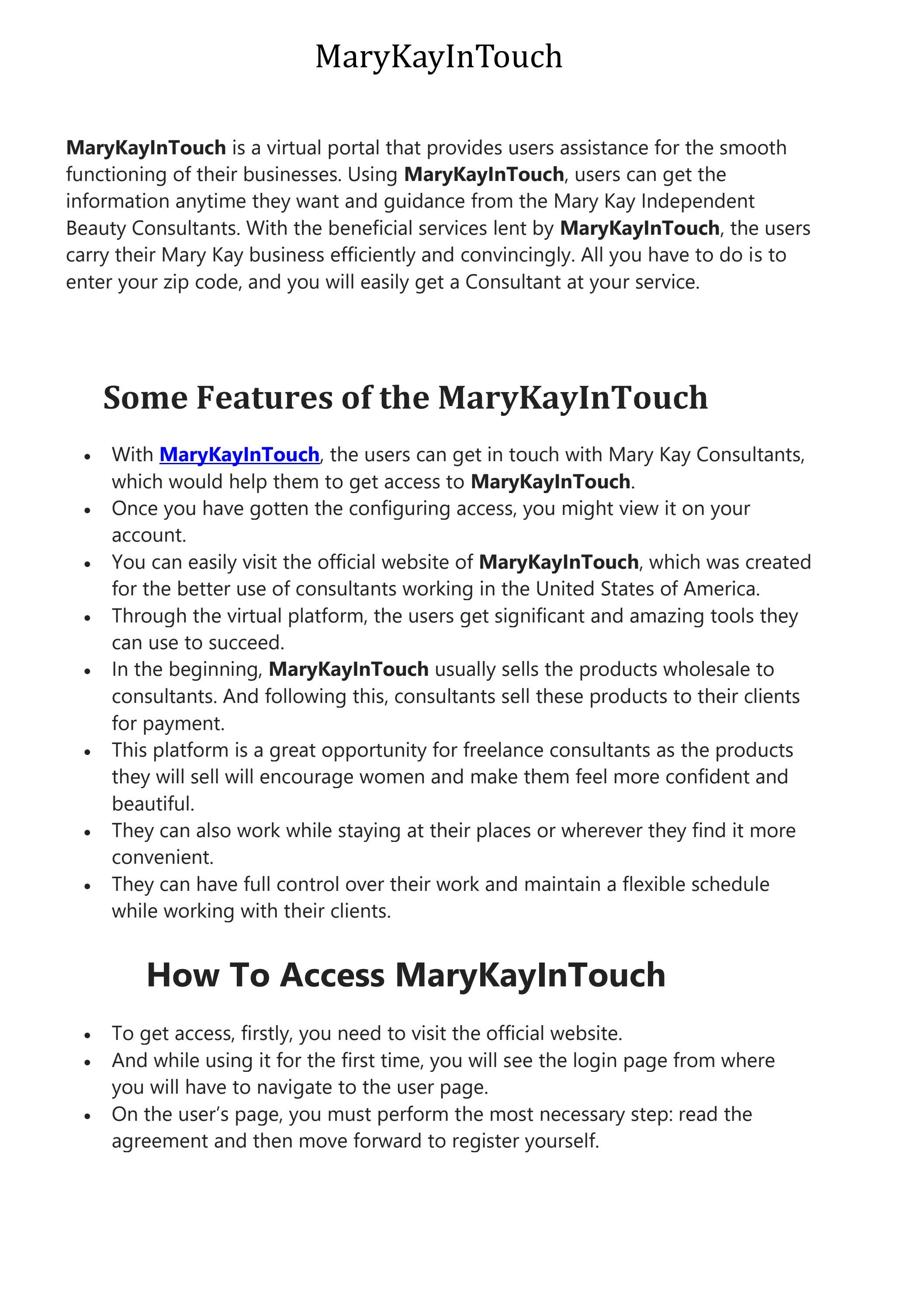 Www Marykayintouch Login - w9fxev2