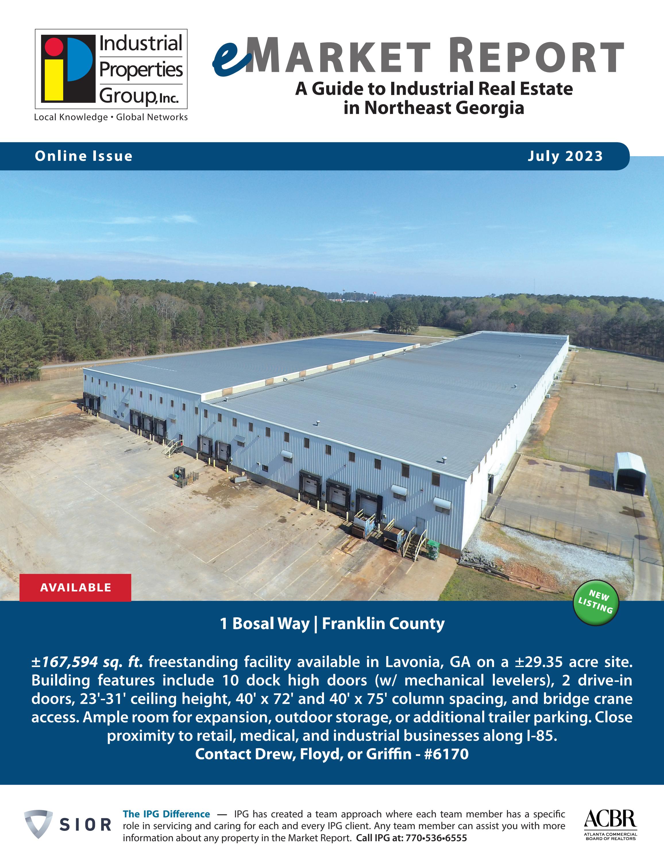 IPG EMarket Report July 2023 by Industrial_Properties_Group Issuu