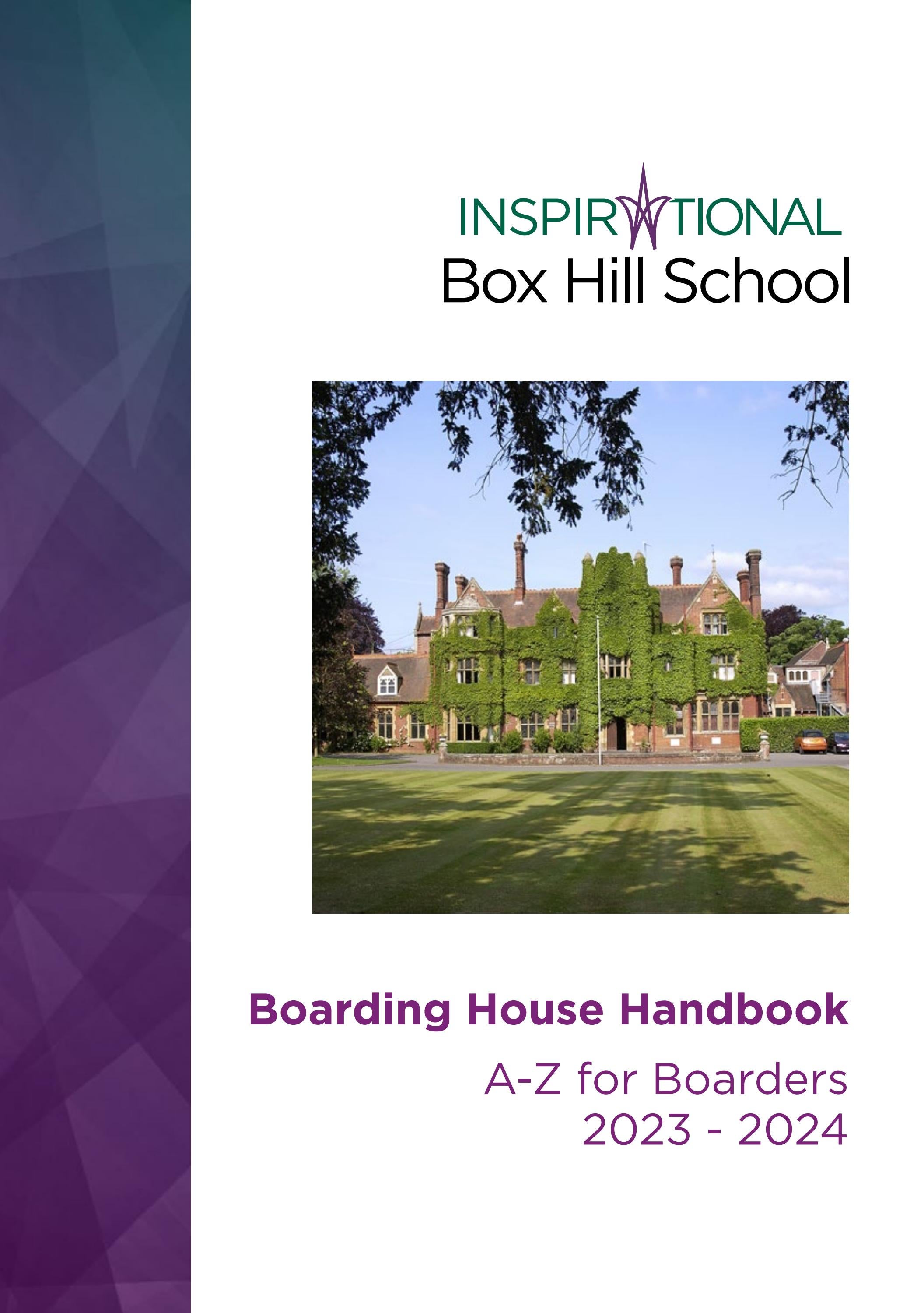 Box Hill School Boarding House Handbook by Box Hill School Issuu