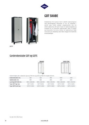 Blika A/S 家具目录 · Blika garderobekatalog dk 第 10 页