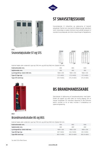 Blika A/S 家具目录 · Blika garderobekatalog dk 第 20 页
