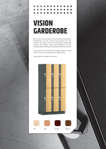 Blika A/S 家具目录 · Blika garderobekatalog dk 第 4 页