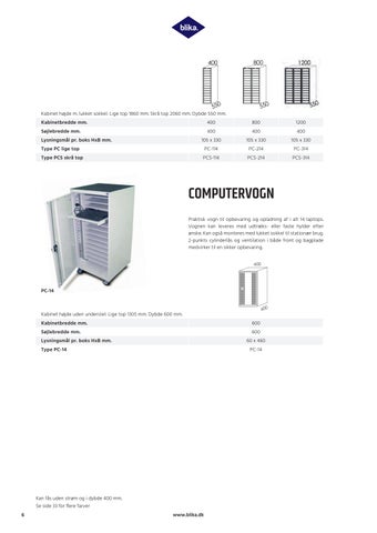 Blika A/S 家具目录 · Blika garderobekatalog dk 第 6 页