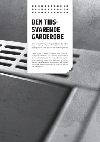 Blika A/S 家具目录 · Blika garderobekatalog dk 第 7 页