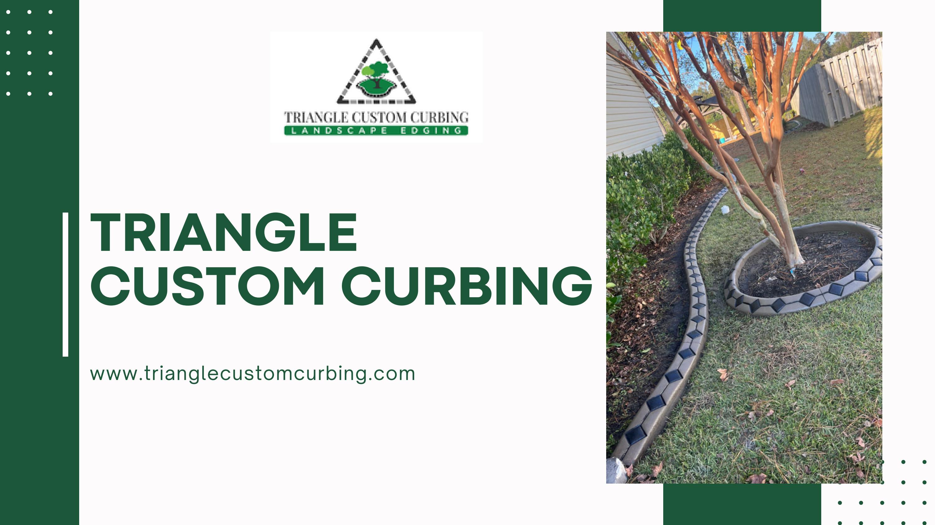 Mulch Installation and Delivery in Cary Triangle Custom Curbing by