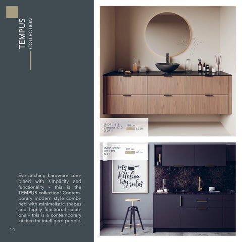 TAUMONA TAU 家具目录 · TAUMONA: 厨房 | 卫浴 | 衣柜 家具 design × producing 第 14 页