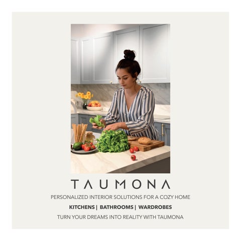 TAUMONA TAU 家具目录 · TAUMONA: 厨房 | 卫浴 | 衣柜 家具 design × producing 第 3 页