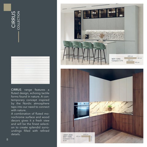 TAUMONA TAU 家具目录 · TAUMONA: 厨房 | 卫浴 | 衣柜 家具 design × producing 第 8 页