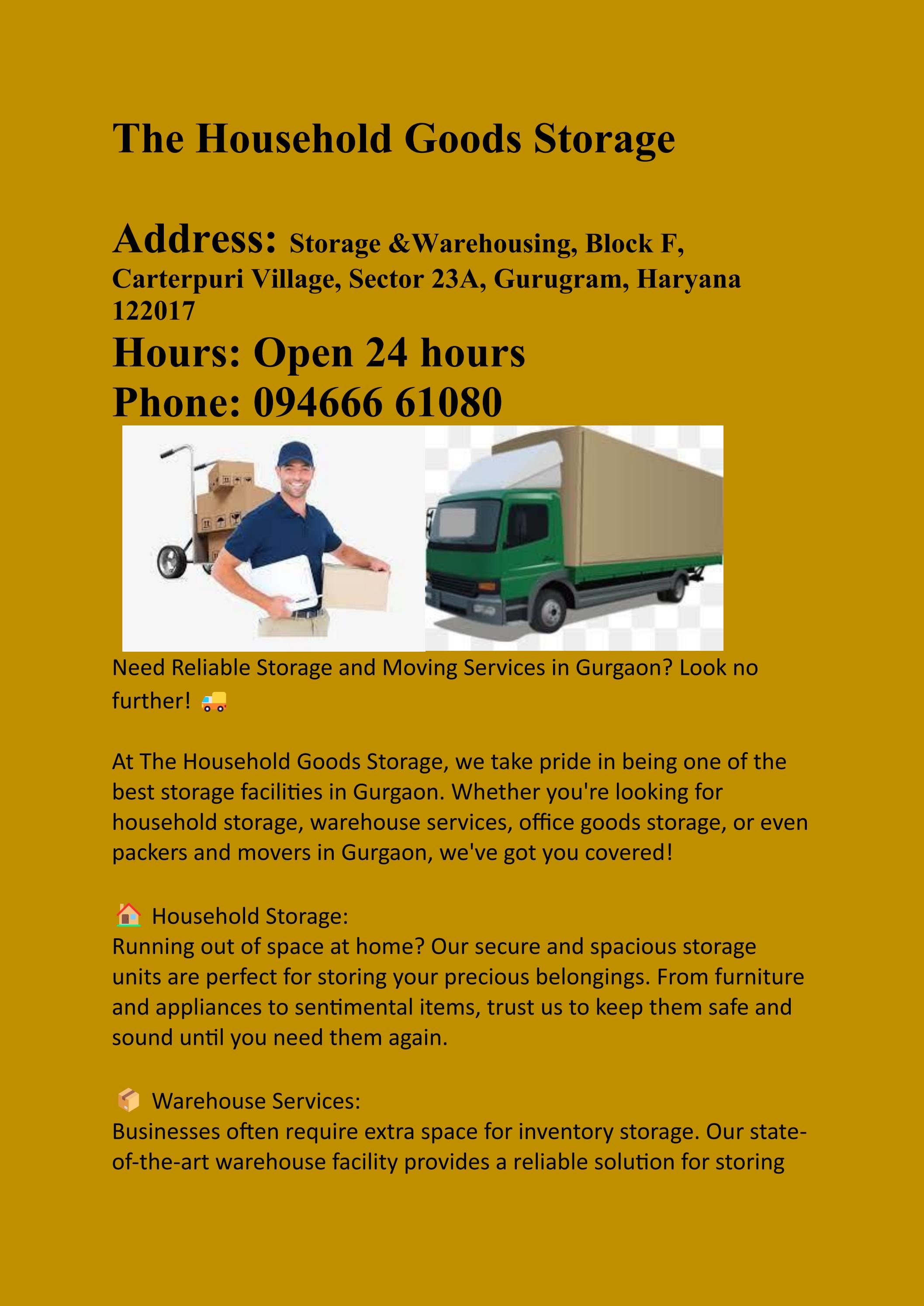The Household Goods Storage by Household Storage Issuu