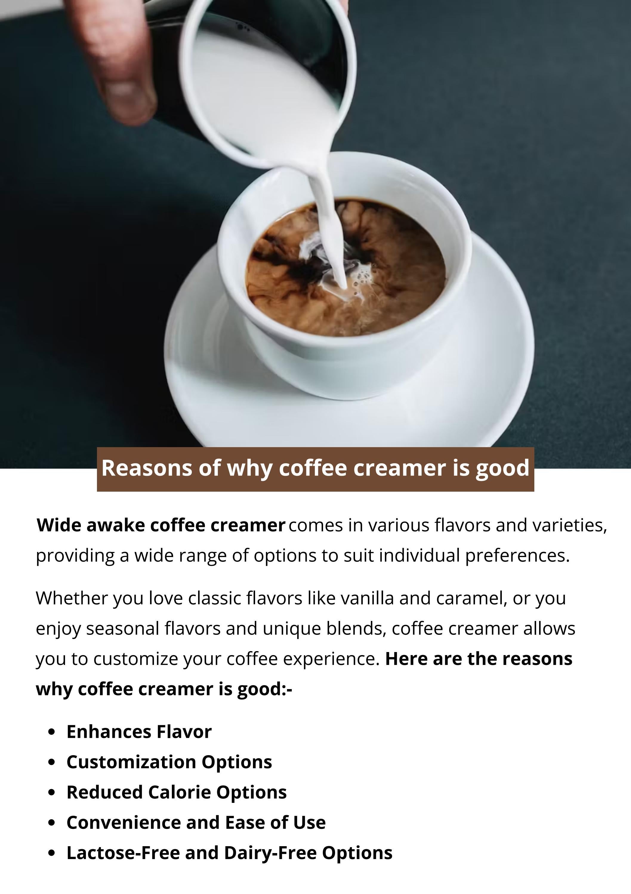 Reasons of why coffee creamer is good by Andrewdawson18 Issuu