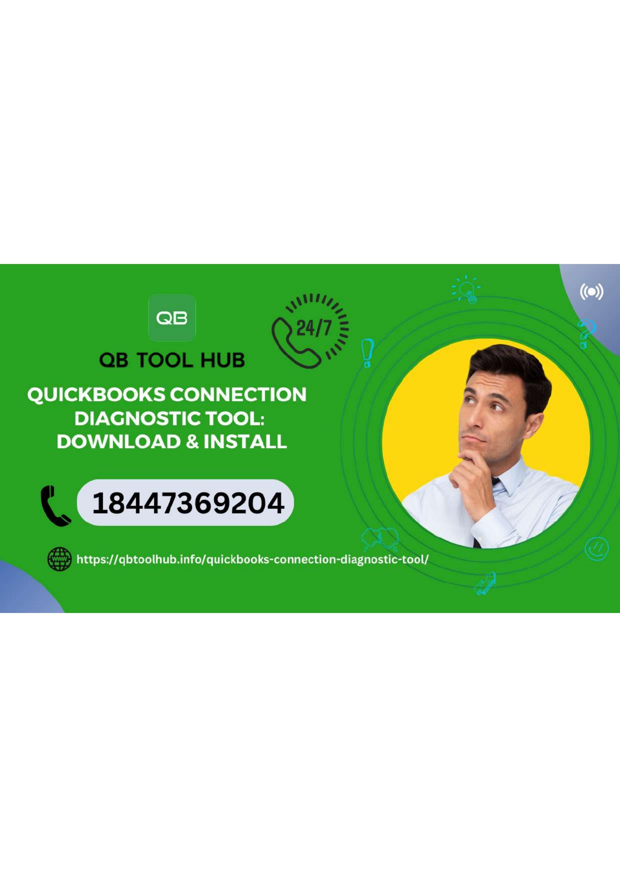 QuickBooks Connection Diagnostic Tool Download & Install by qbtoolhub