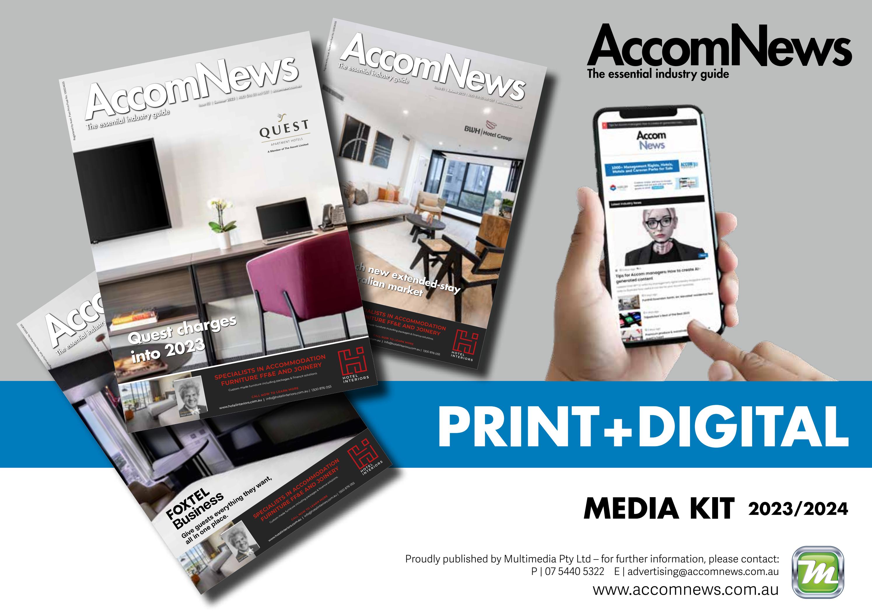 AccomNews, Print &amp; Digital Media Kit 2021 by Multimedia AU/NZ - Issuu