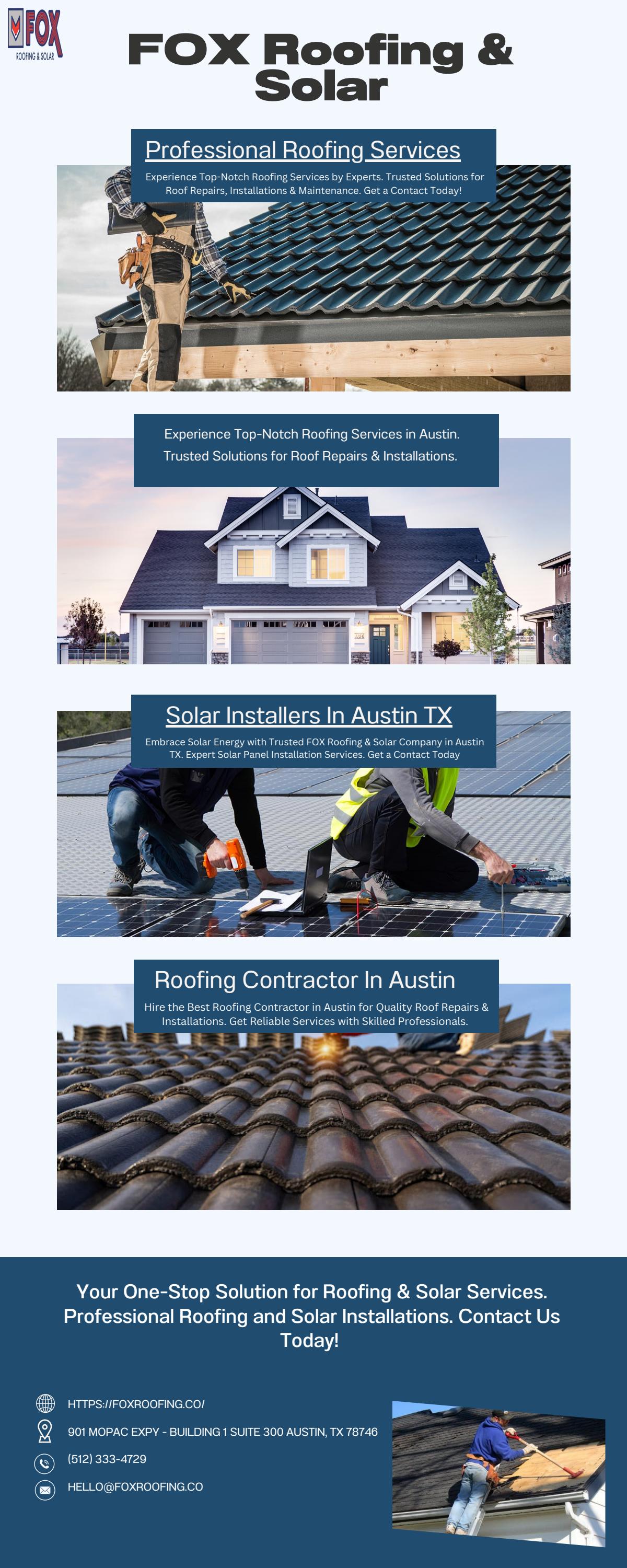 Expert Roofing Services by Fox Roofing Solar Issuu