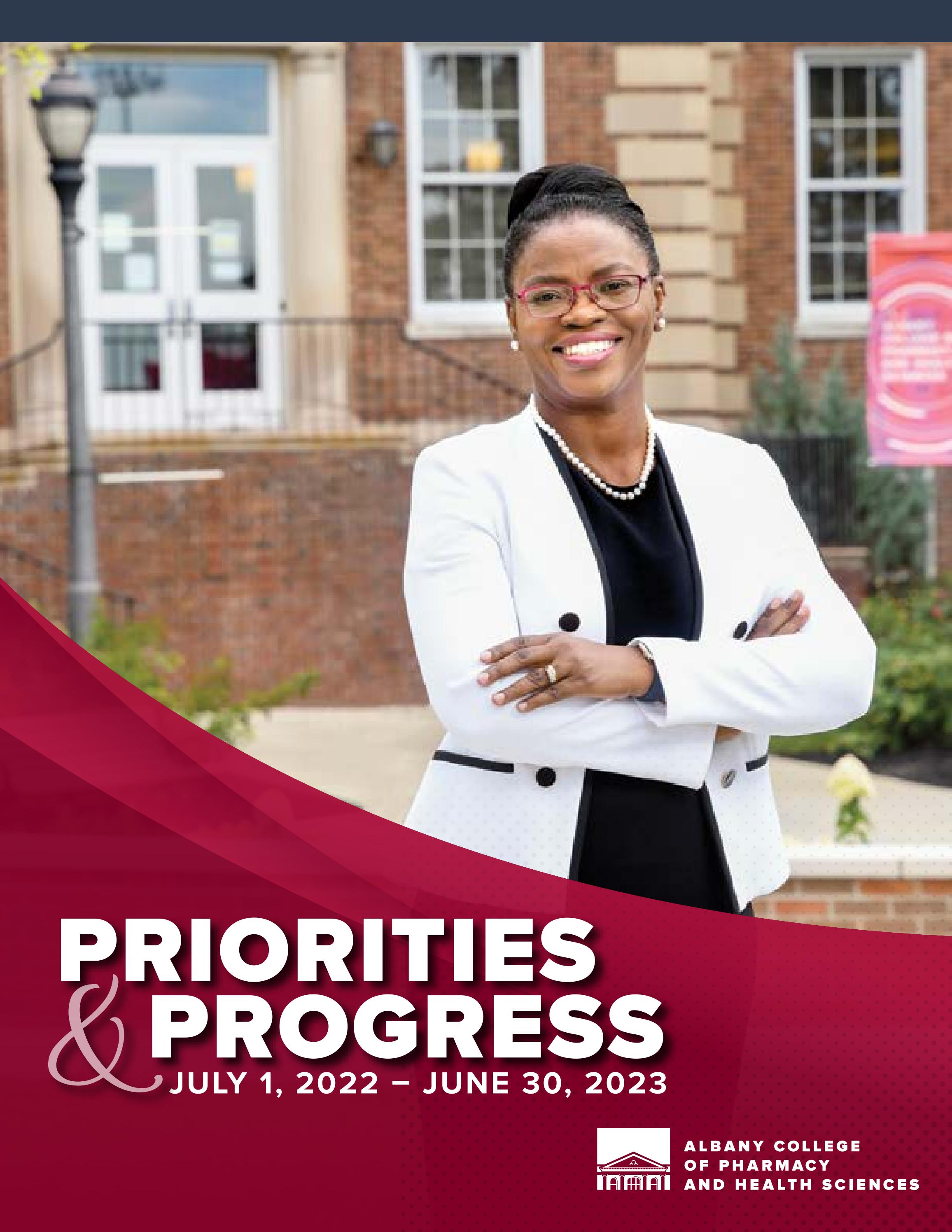 202223 Priorities & Progress by Albany College of Pharmacy and Health