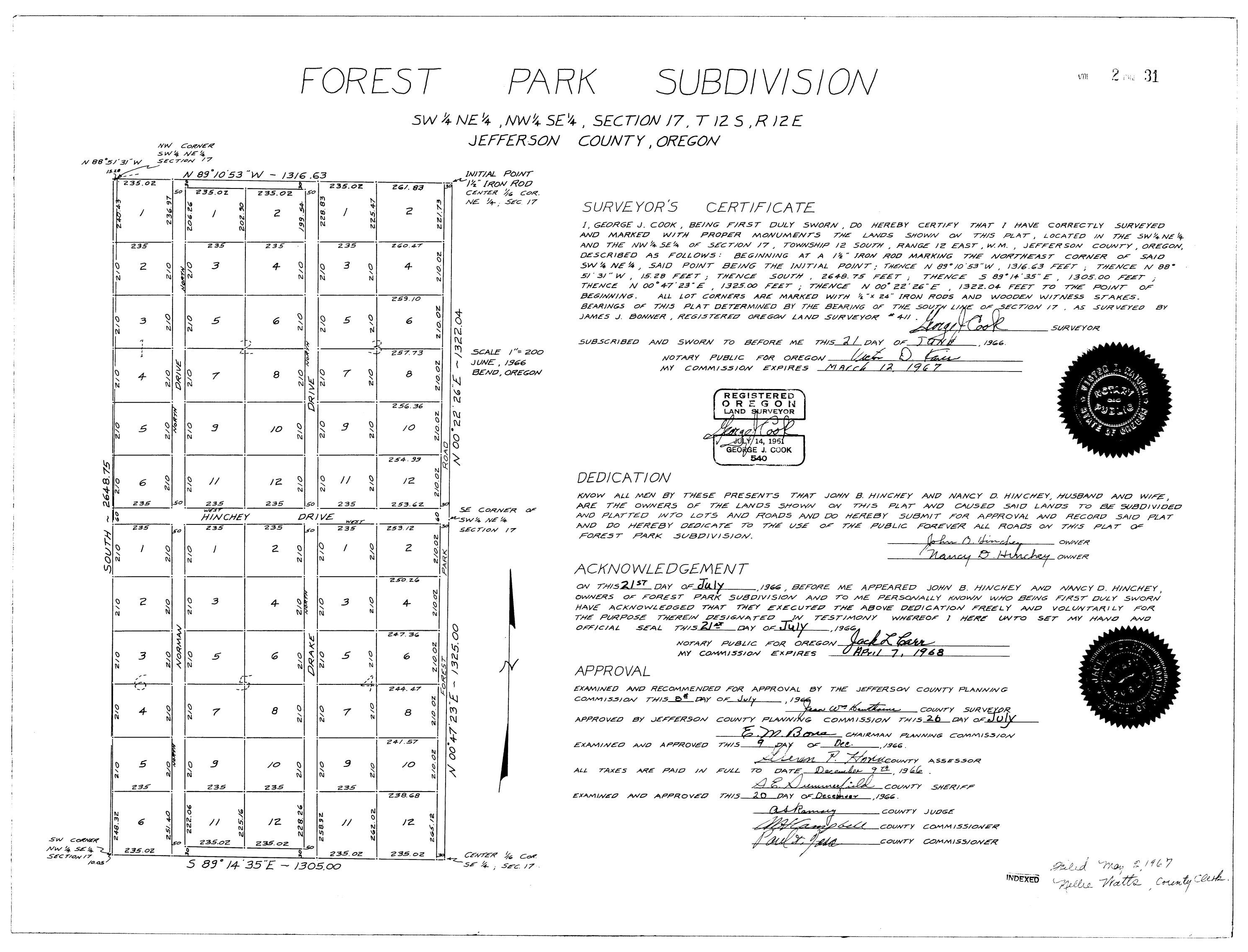 Forest Park Subdivision by infodeschutestitle Issuu