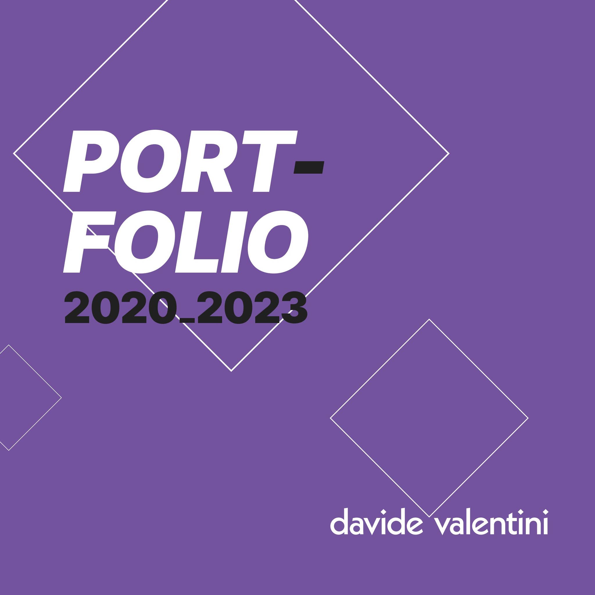Davide Valentini - Portfolio by Davide Valentini - Issuu