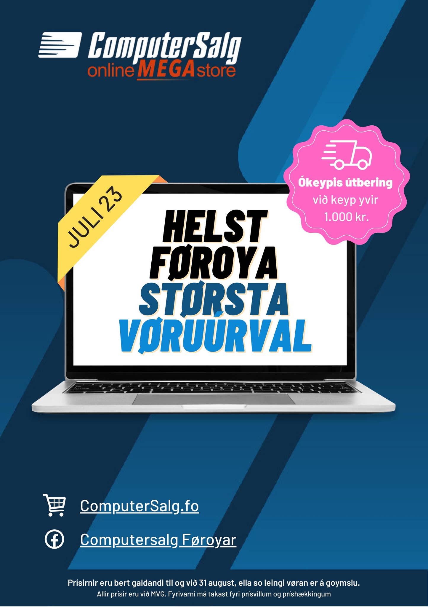 Computersalg Butik ComputerSalg.fo - Juli 2023 by ROK.FO - Issuu