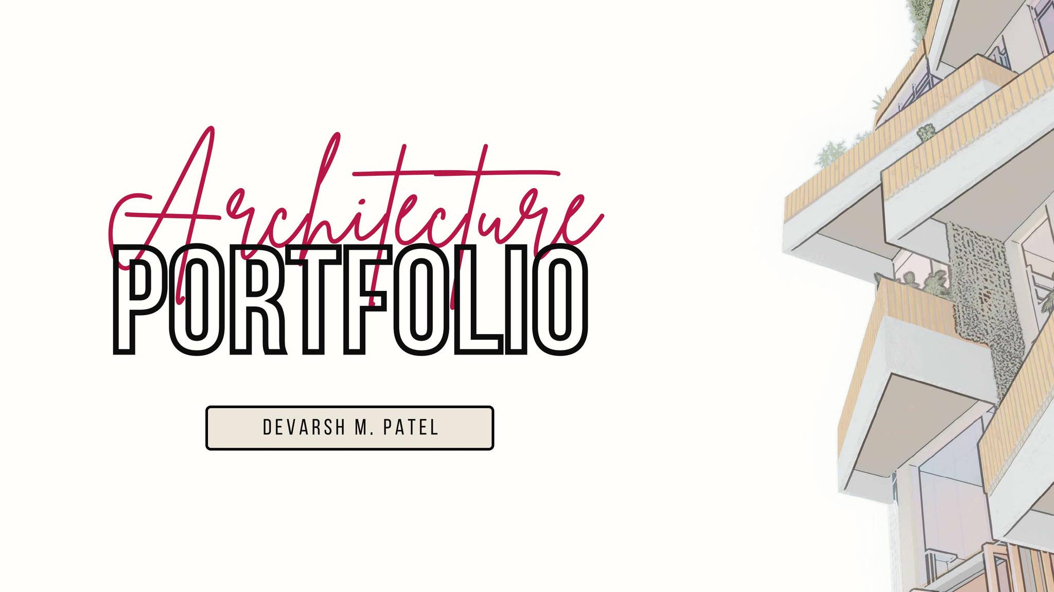 Devarsh M. Patel Arch. Portfolio by Devarsh Patel - Issuu