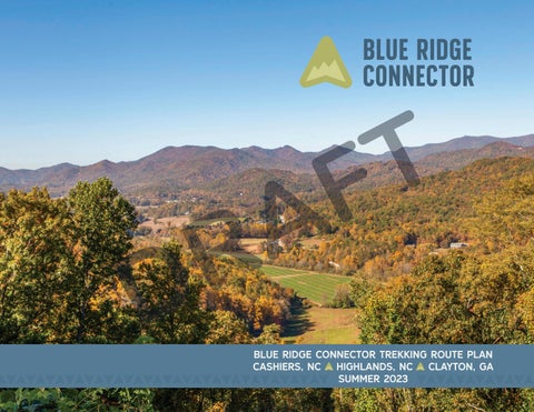 Fonta Flora State Trail Master Plan Lake James Section updated Spring ...