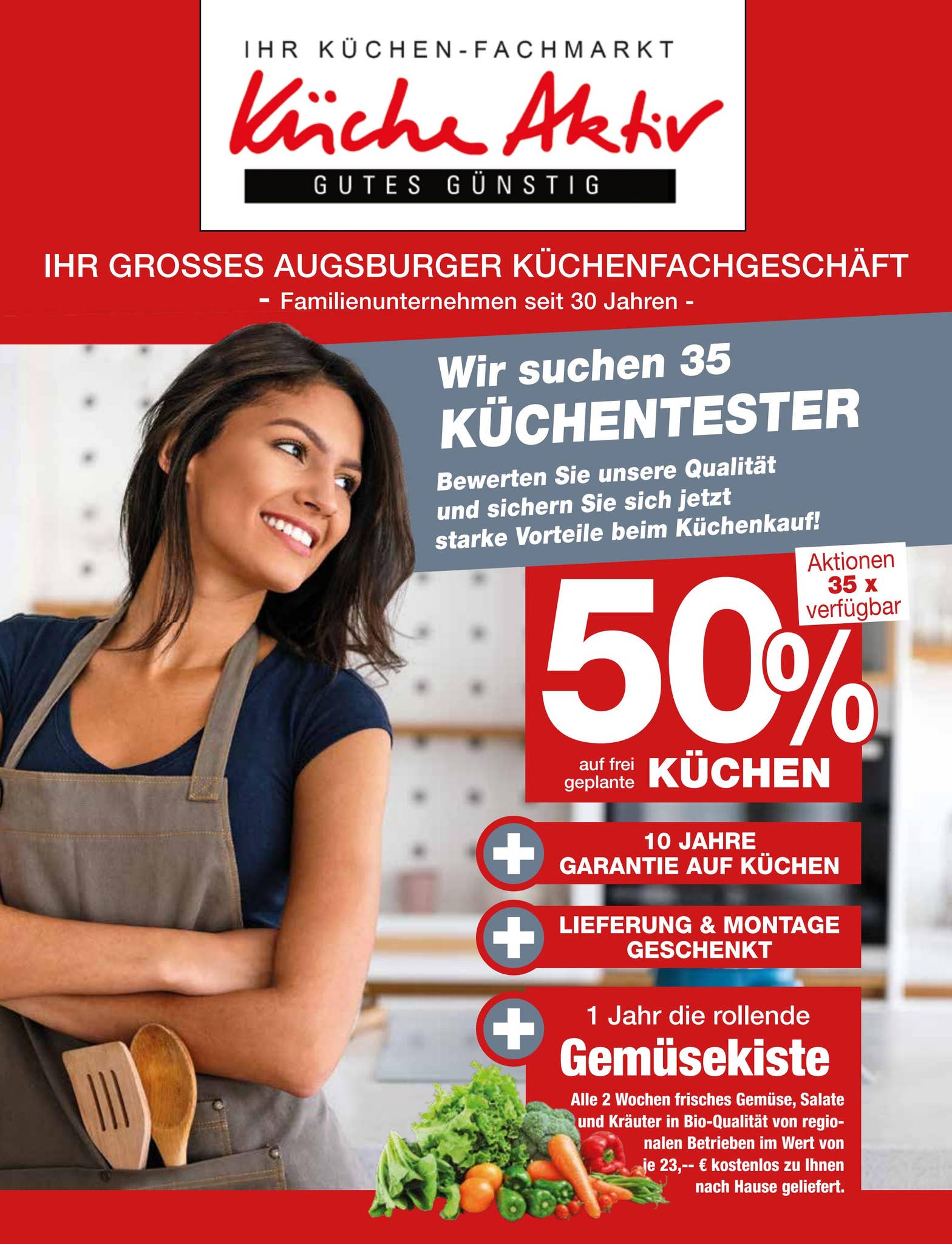 Küche Aktiv Augsburg Prospekt Aktion by Europa Möbel-Verbund GmbH