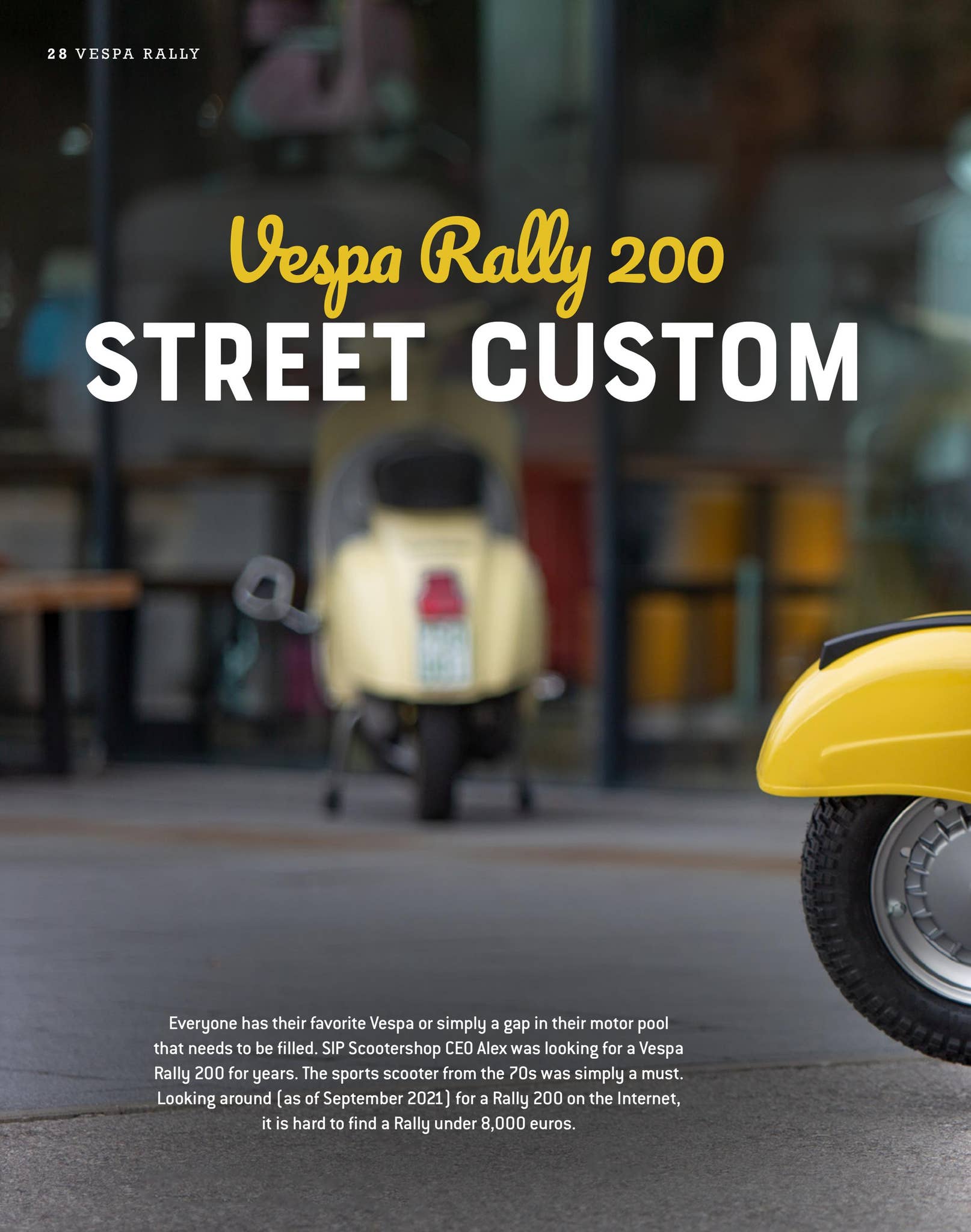 SIP Scootershop Customer Magazine 