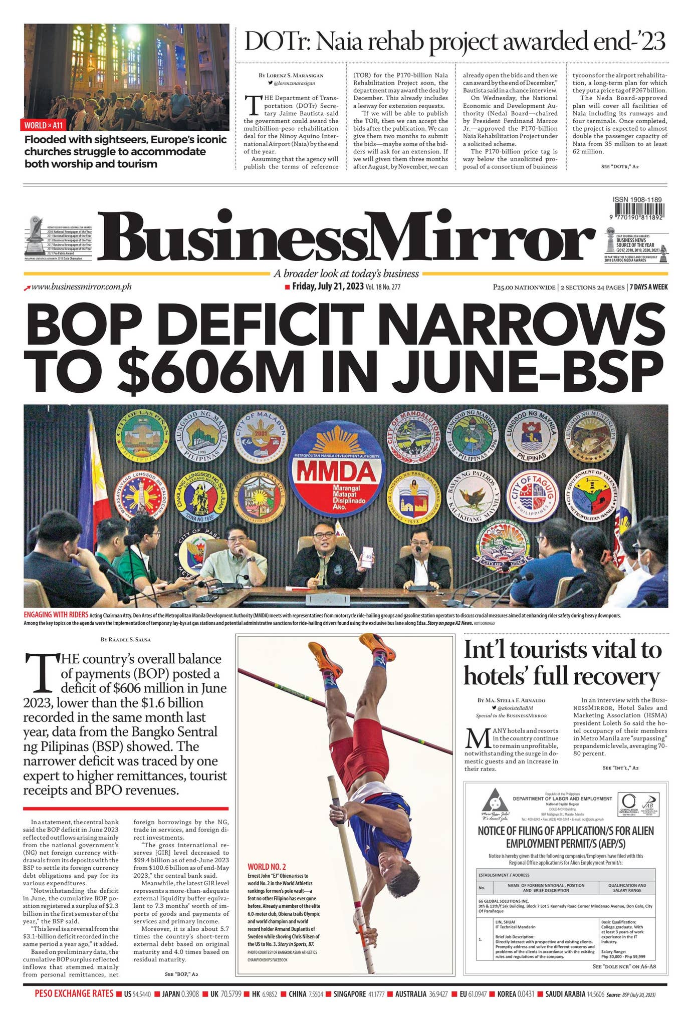 BusinessMirror July 21, 2023 by BusinessMirror - Issuu