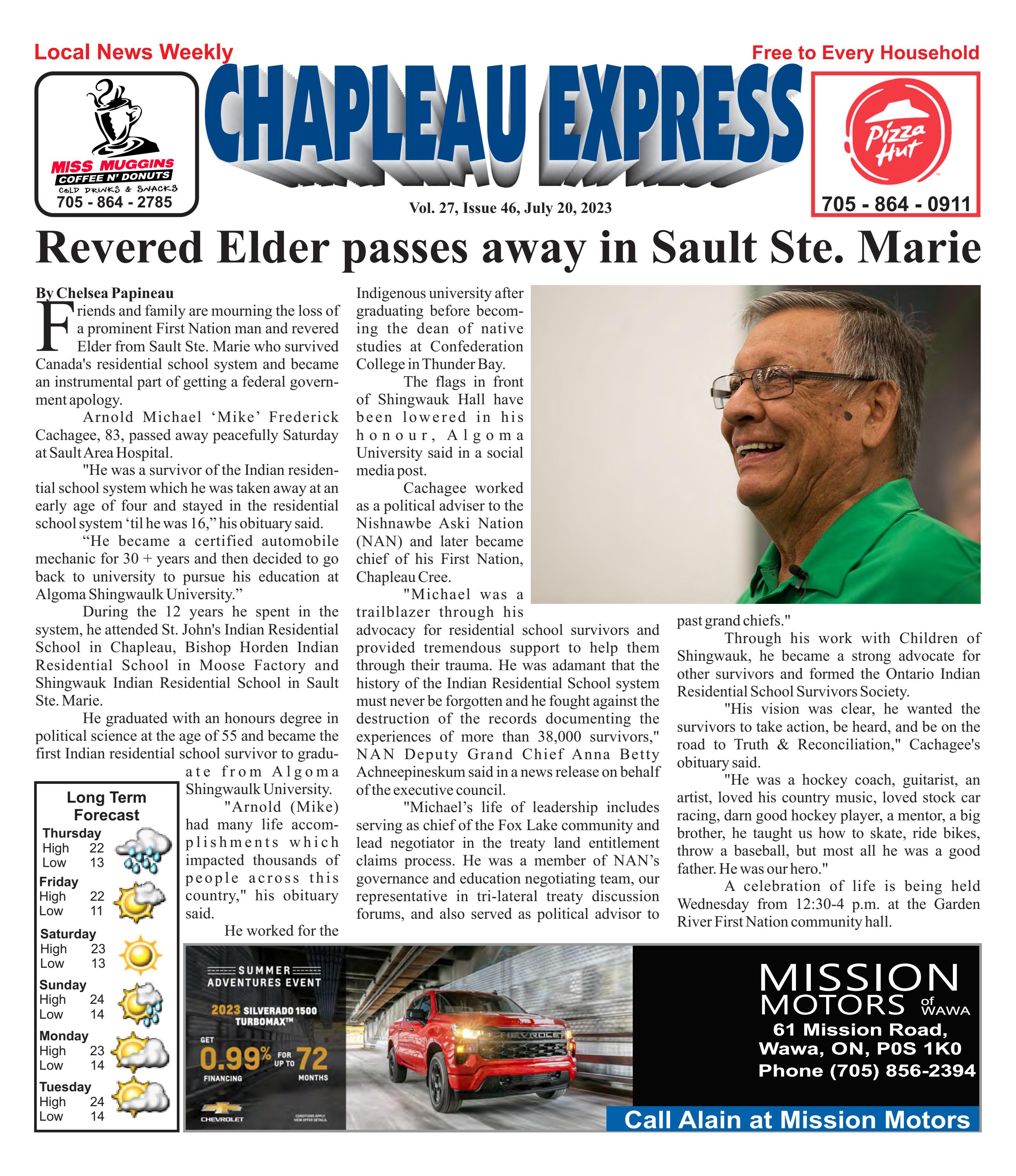 07202023 July 20, 2023 by The Chapleau Express Issuu