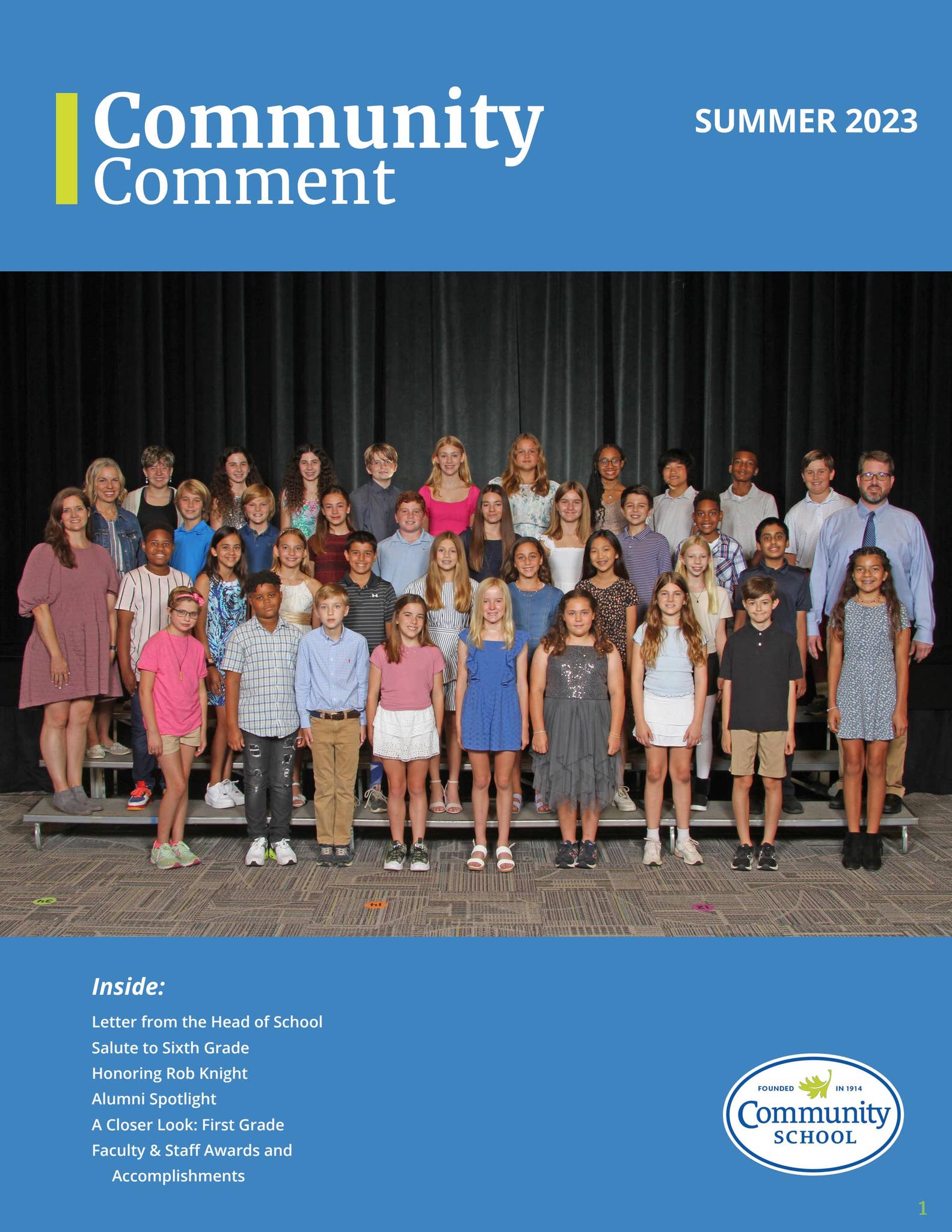 Community Comment | Summer 2023 by Community School - Issuu