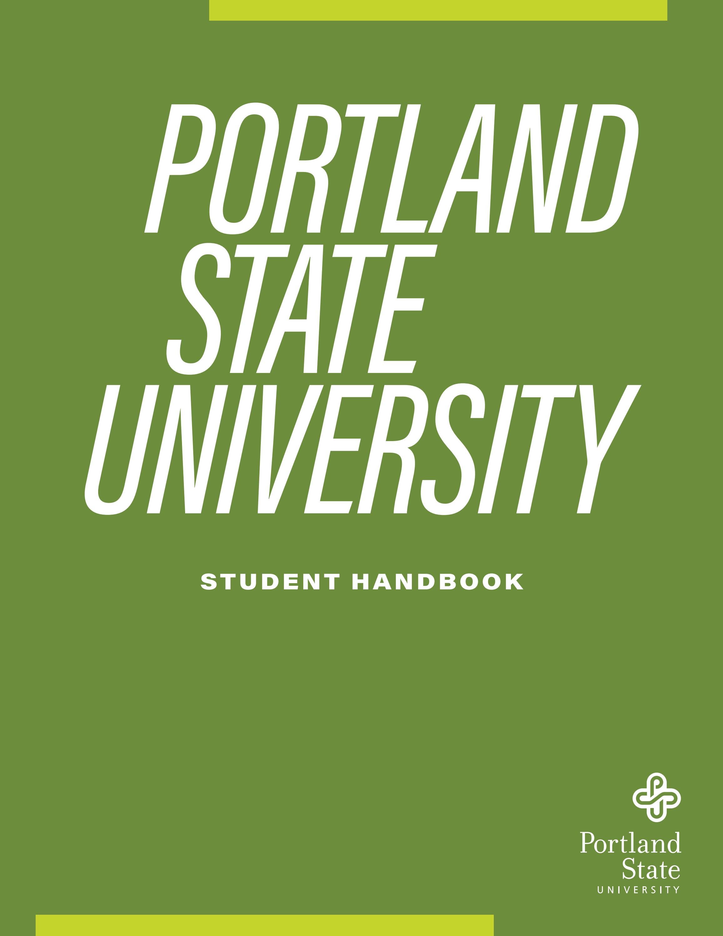 20232024 Student Handbook by Portland State University Issuu