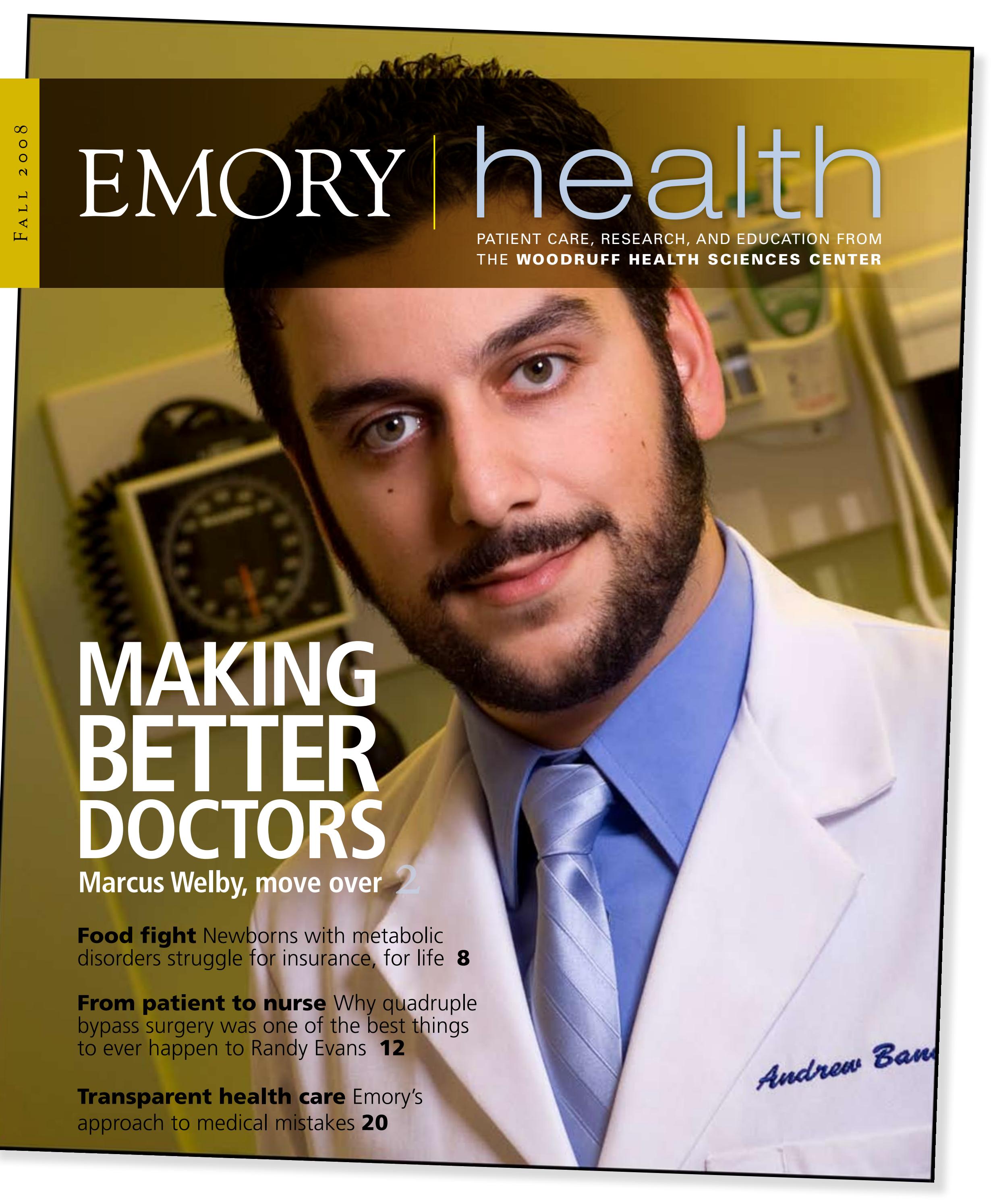Emory Health Magazine - Fall 2008 by Emory University - Issuu