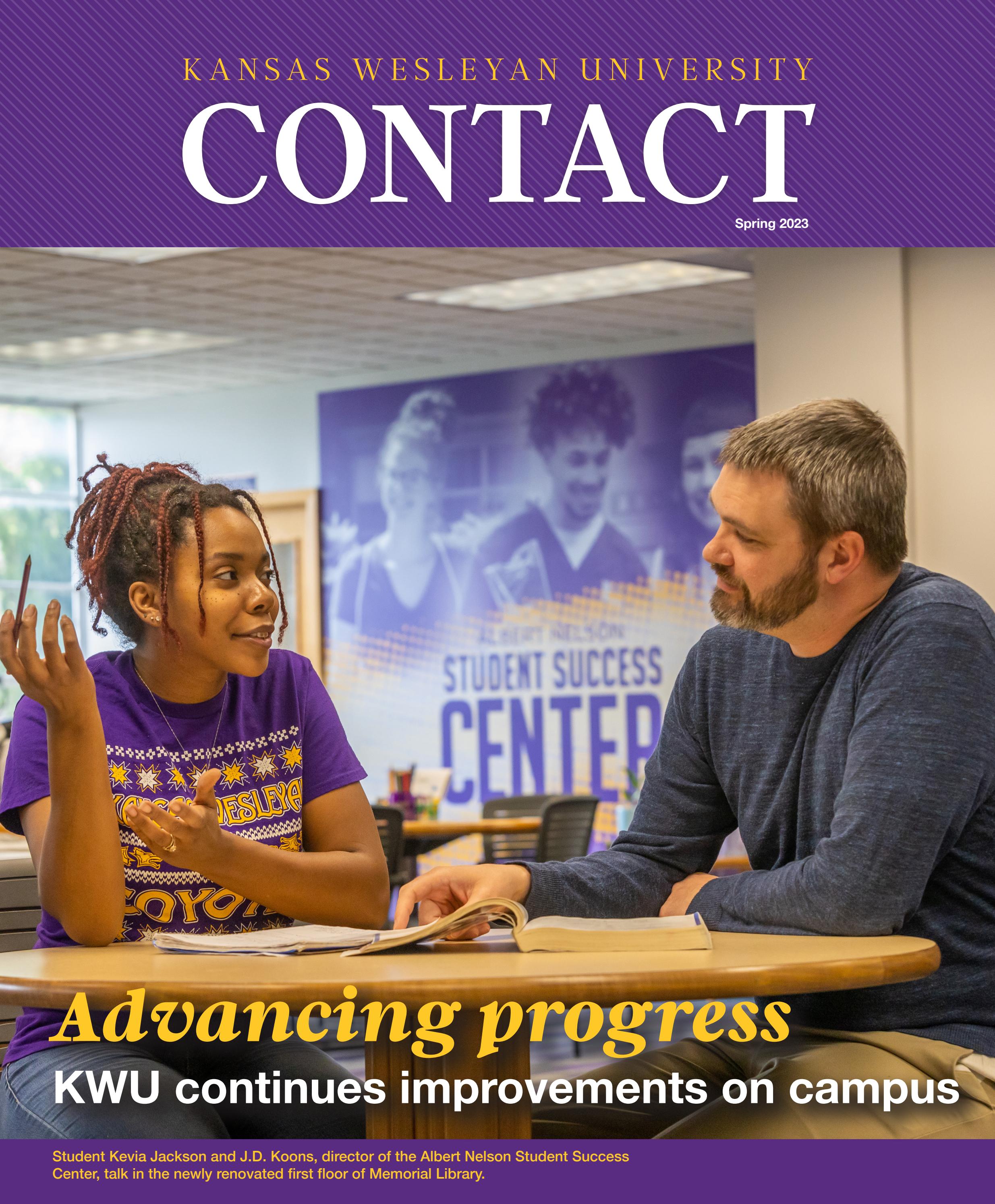 Contact Magazine Spring/Summer 2023 by Kansas Wesleyan University Issuu