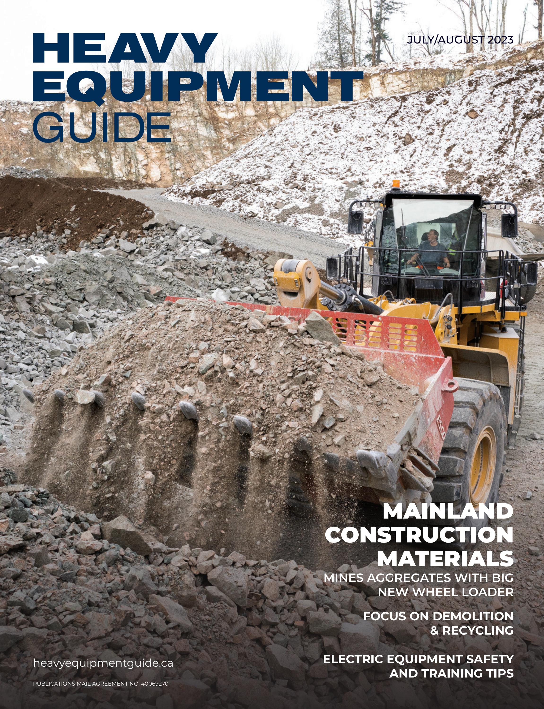 Heavy Equipment Guide July/August 2023, Volume 38, Number 7 by Baum