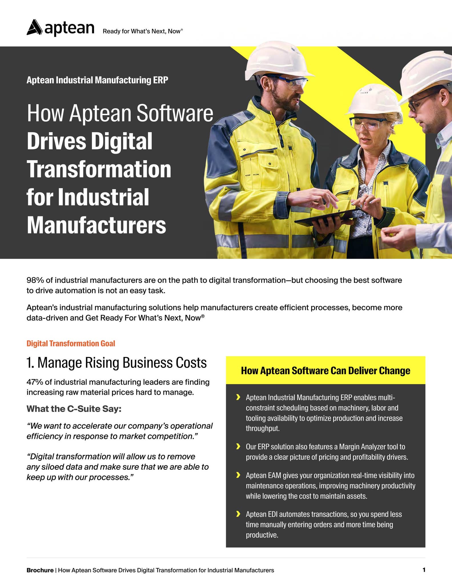 How Aptean Software Drives Digital Transformation for Industrial ...