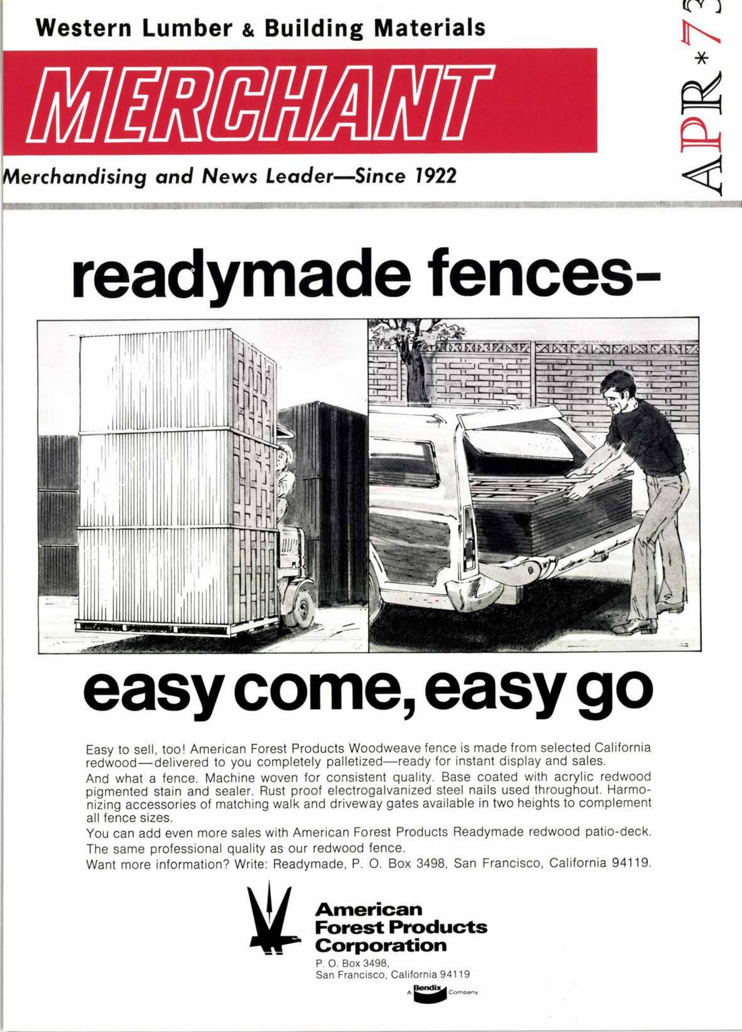 Merchant Magazine - April 1973 by 526 Media Group - Issuu